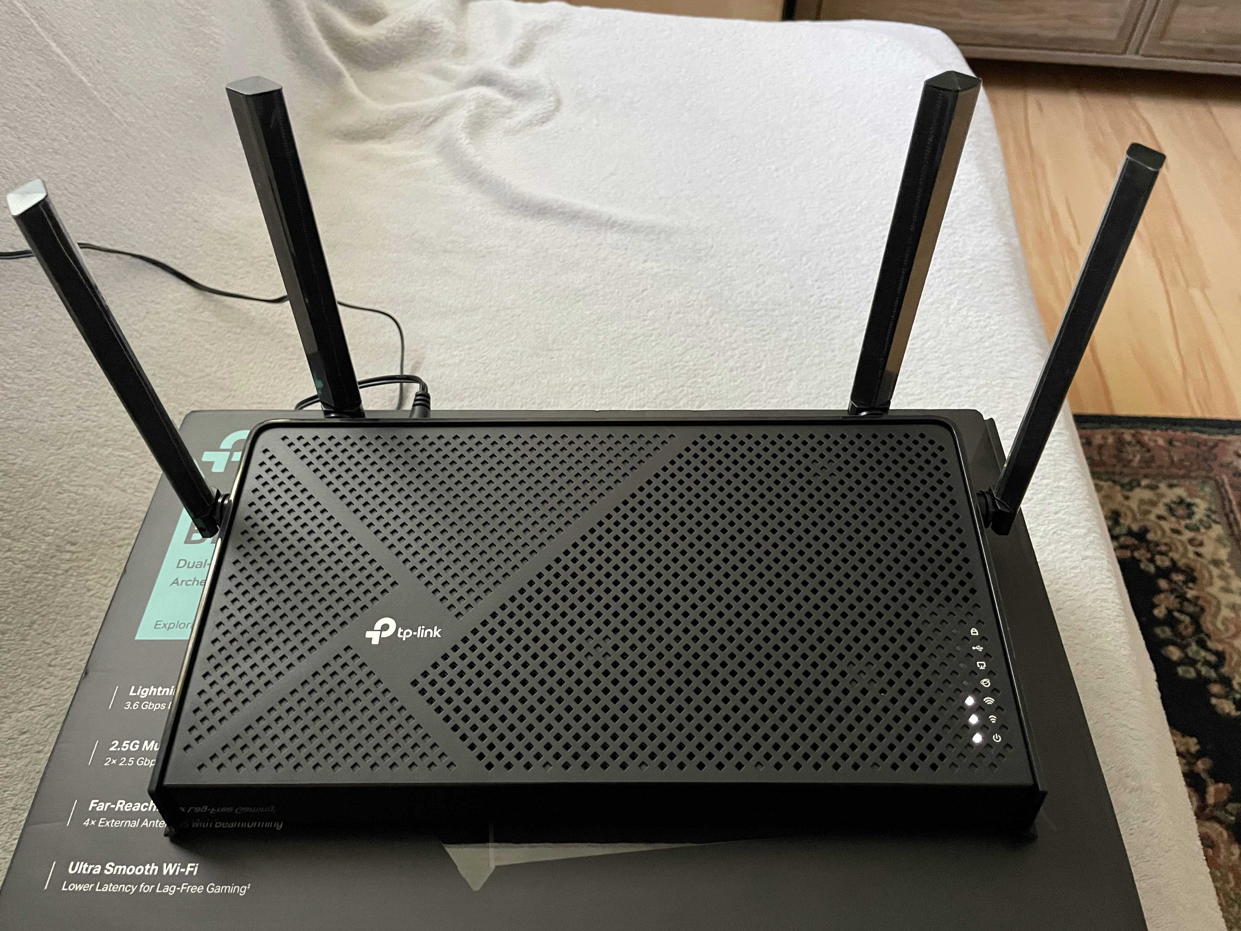 Router TP-LINK Archer BE3600 2.4 / 5 GHz (DualBand) Wi-Fi 7 Mesh