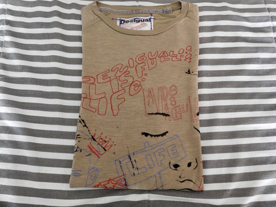 T shirt manga comprida Desigual