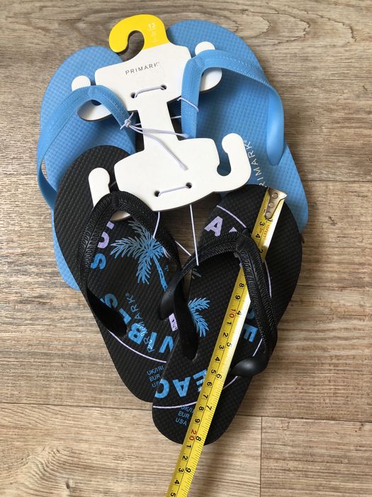 Новые набор тапочки ветнамки Primark 32 размер