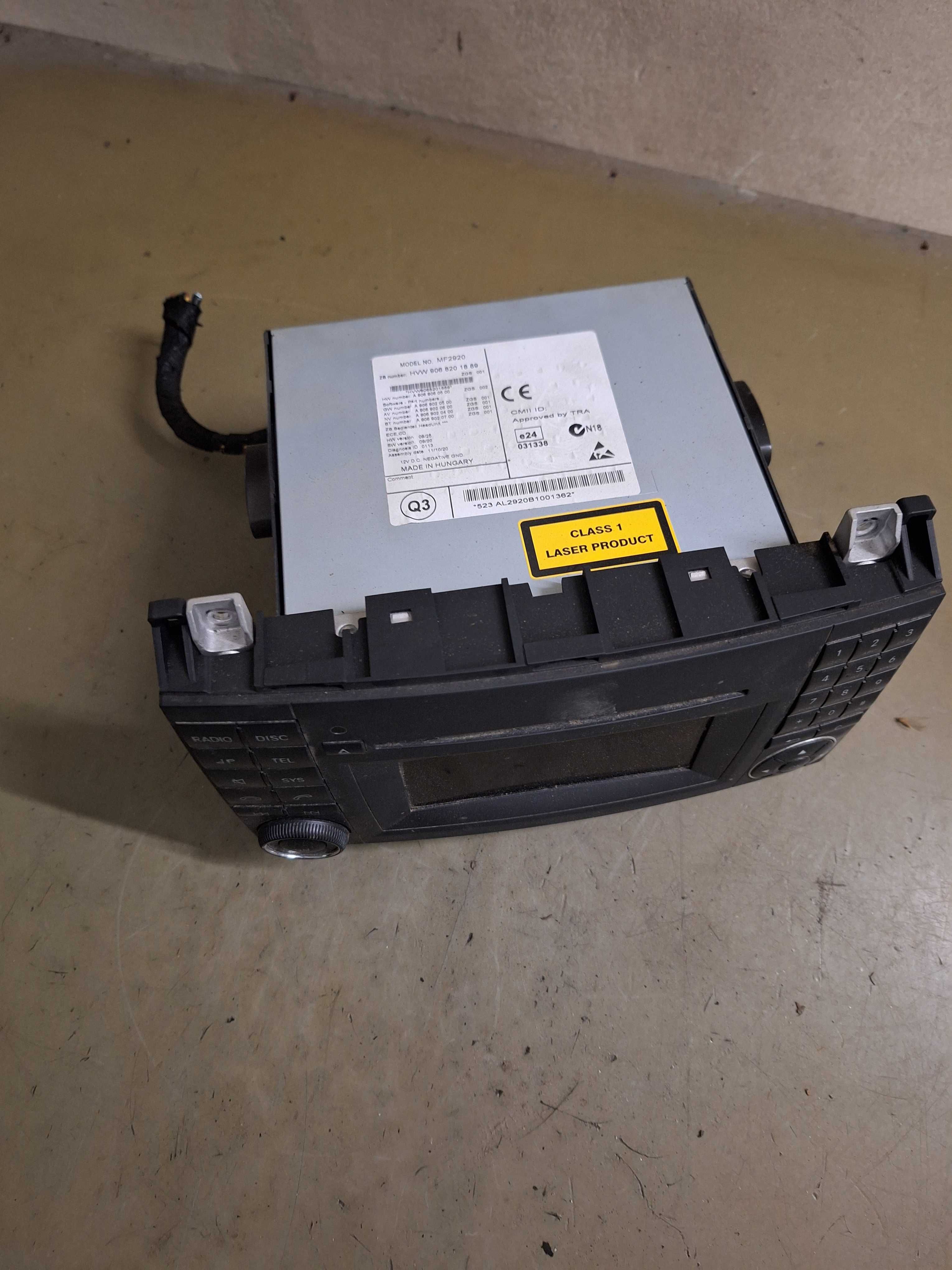 Radio CD VW Crafter
