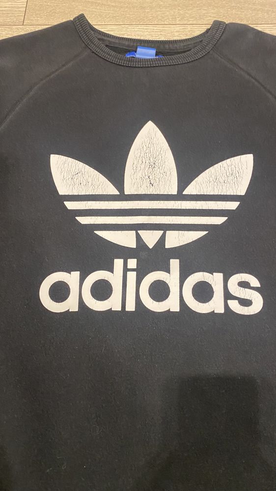 Adidas bluza czarna rozmiar M