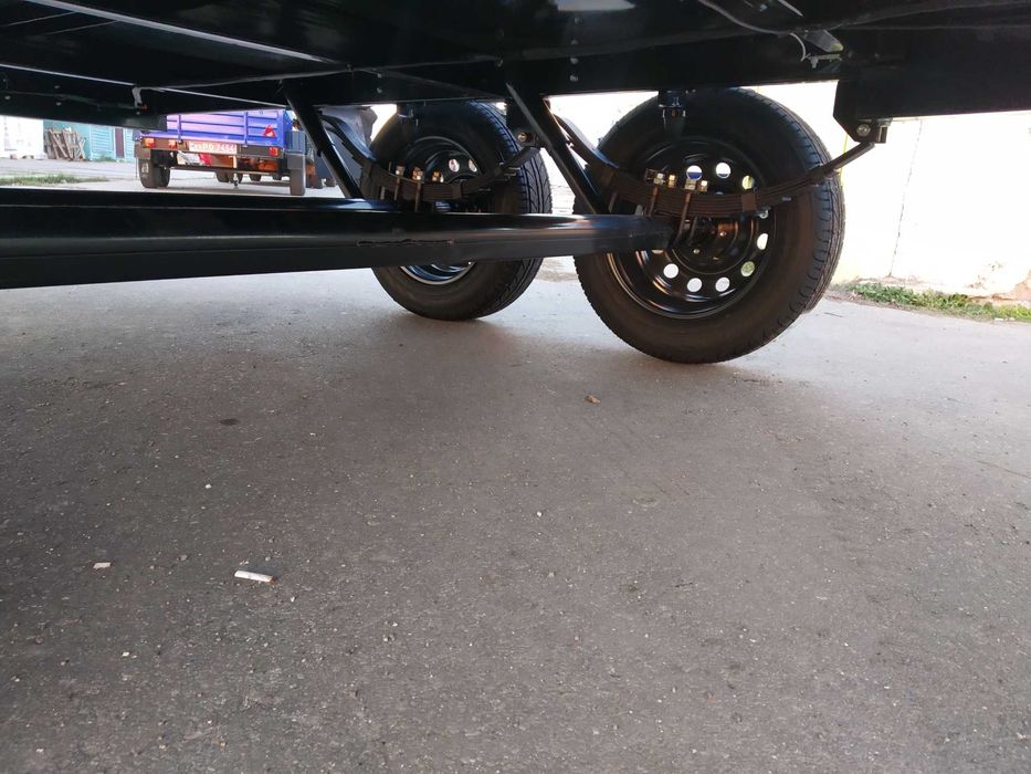 Причіп двухосний 2760*1560 автомобільний легковий прицеп.