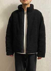 Куртка плюшева чорна COLLUSION ( XL )