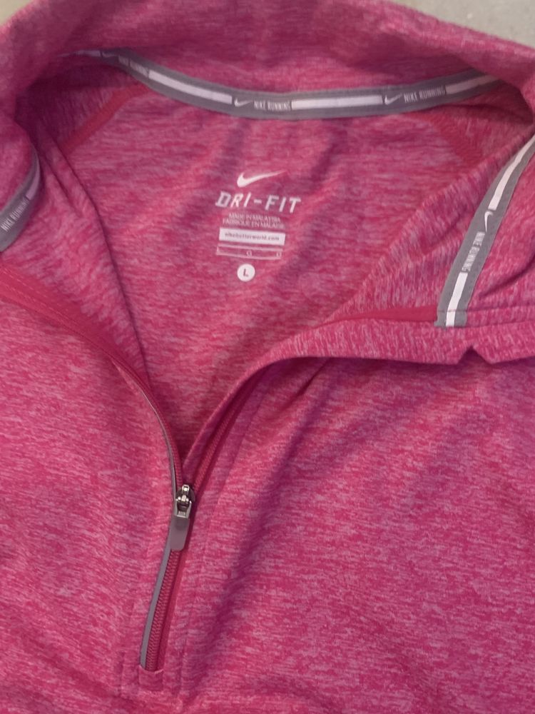 Nike Dri Fit super bluza sportowa damska mocny róż r. L extra stan