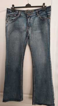 Spodnie jeansowe jeansy Yessica C&A straight 48 (48/50)