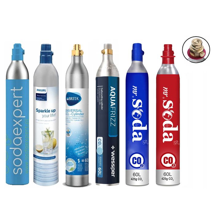Wymiana butli Cylinder Koncentraty Sodastream Warszawa - Wesoła