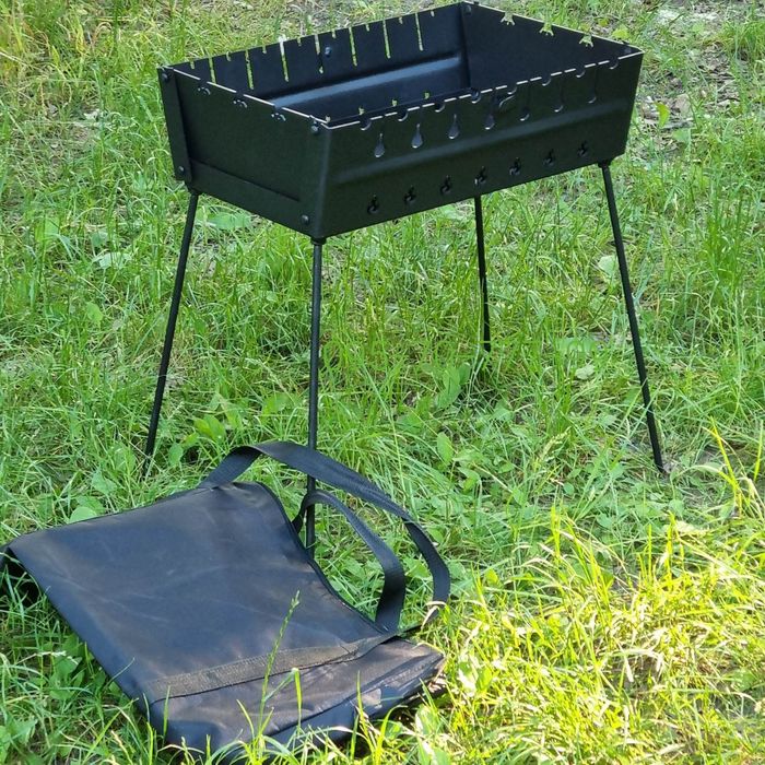 Мангал розбірний валіза розкладний чемодан