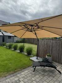 Parasol bezowy DUZY