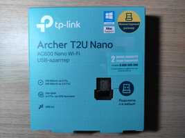 5 ГГц + 2.4 ГГц  Wi-Fi адаптер TP-LINK Archer T2U Nano