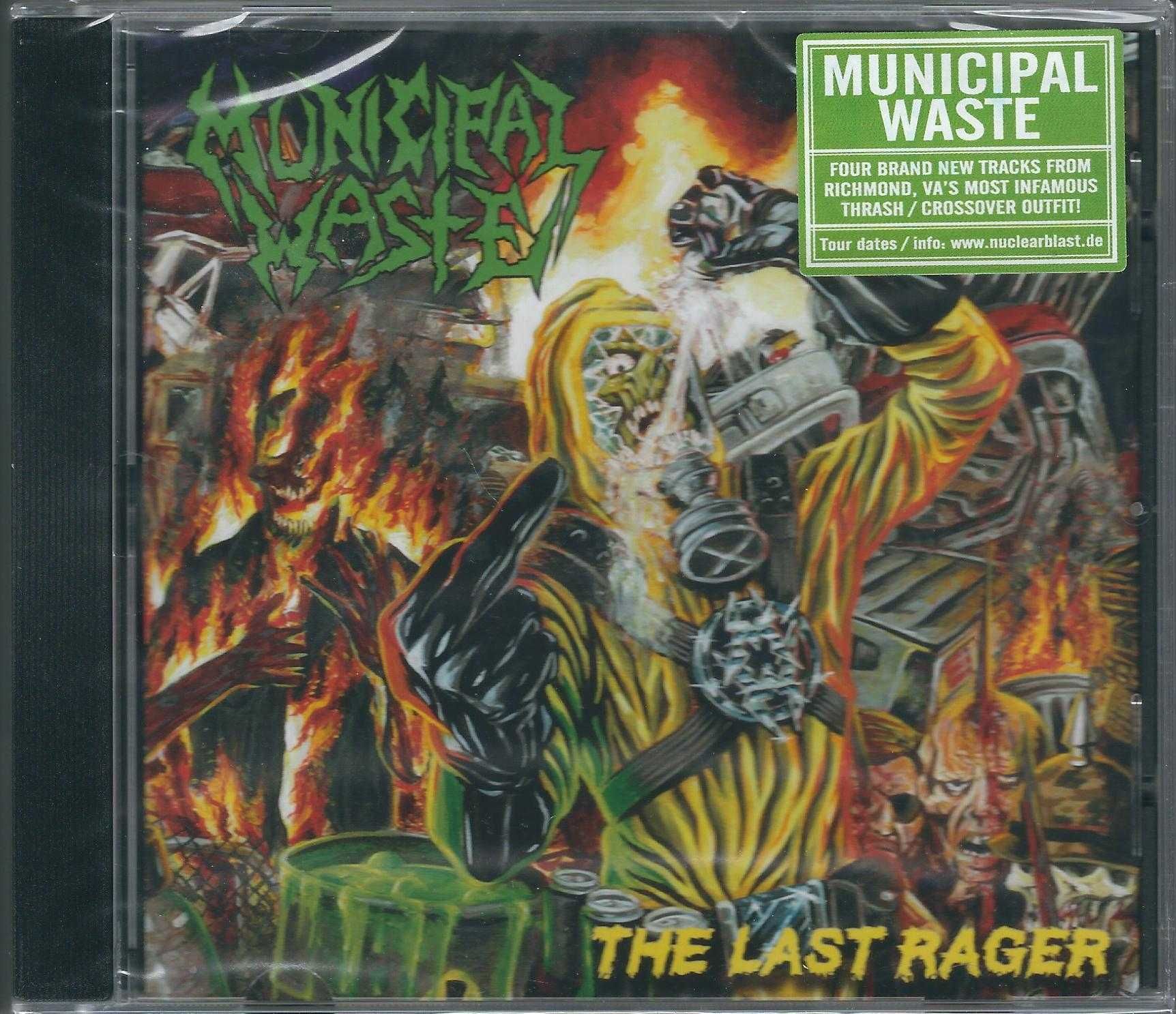 CD EP Municipal Waste - The Last Rager (2019) (Nuclear Blast)