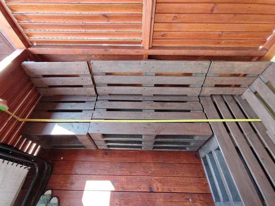 Meble ogrodowe z palet