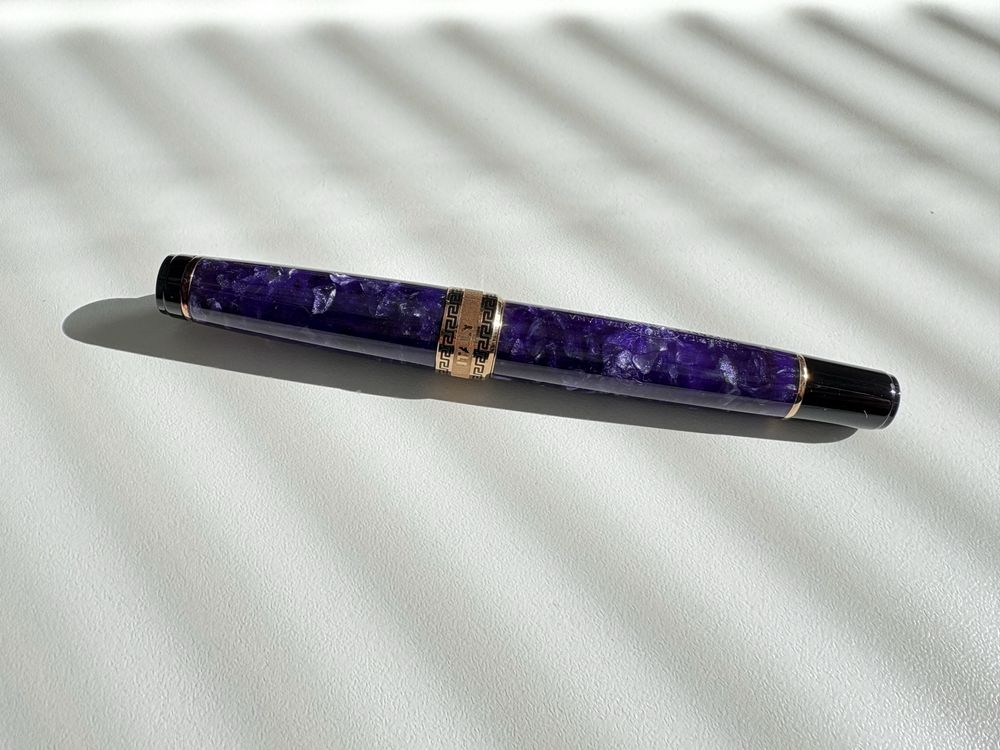 Pióro wieczne Aurora Optima Viola stalówka “CF” 14k