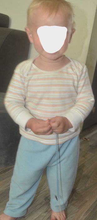 Zestaw 9szt Bluzek i Spodni dresowych rozm.80