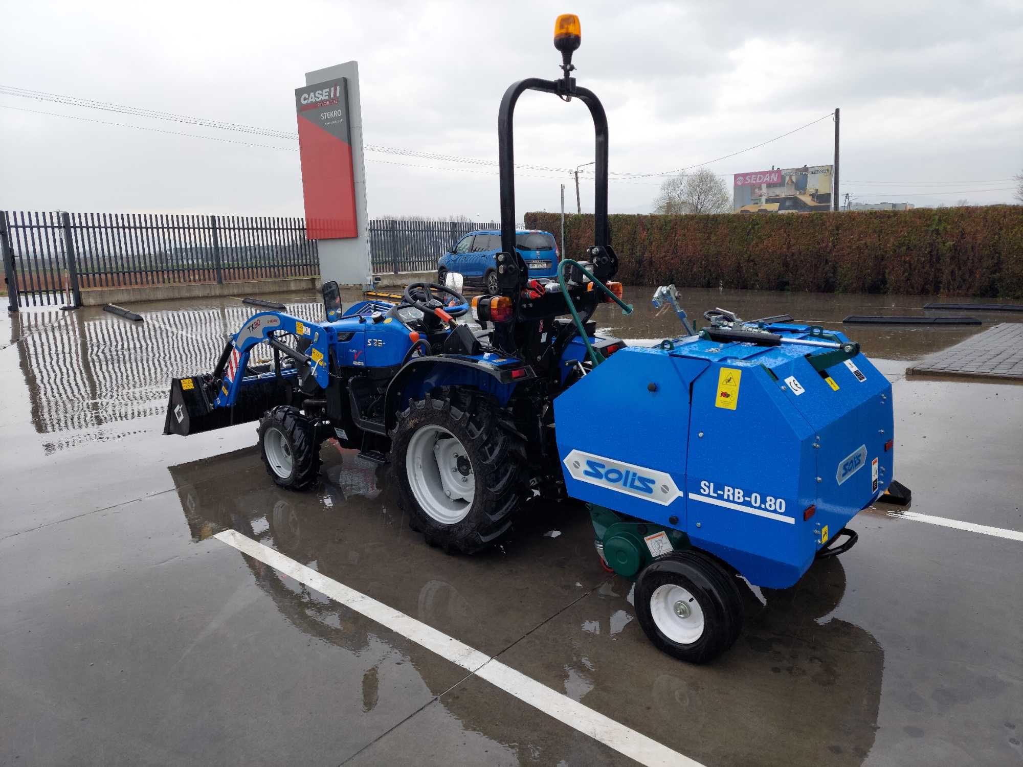 Mini prasa rolująca SOLIS SL-RB-0.8 - Prasa zwijająca Solis