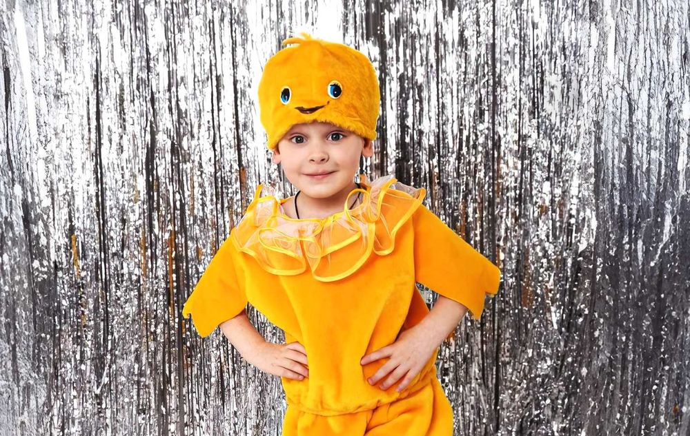 Новорічний дитячий костюм Курча 2-4 роки Новий  Циплятко Цыпленок