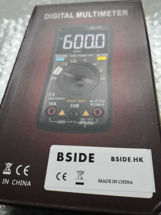 ZT102A Multímetro Digital Automático True RMS