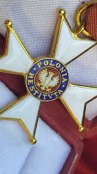 Krzyż kawalerski orderu odrodzenia Polski - rzadszy