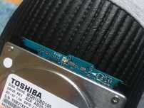 Гніздо входу USB 3 для зовнішнього жорсткого діска Toshiba 500 GB