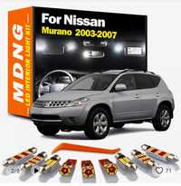 Nissan Murano z50 led світло в салон комплект