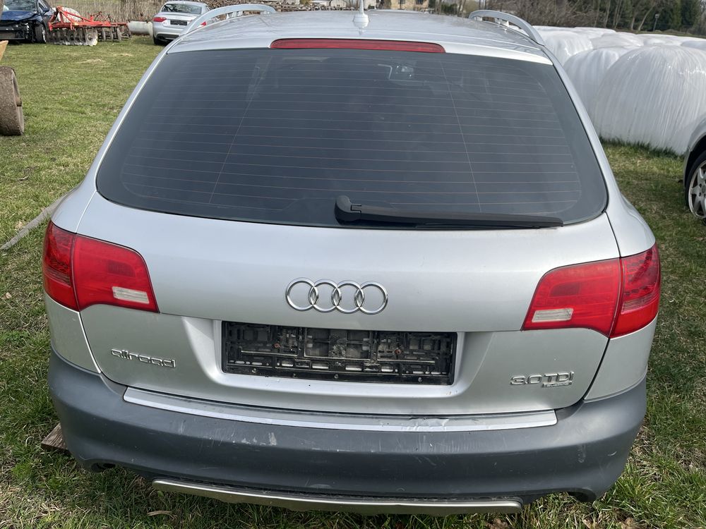 AUDI A6 C6 ALLROAD LY7W srebrny błotnik drzwi klapa maska lusterko