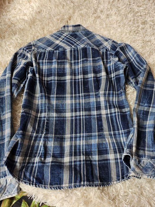 Koszula, jeans krata rozm s