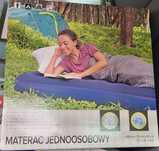 Materac jednoosobowy welurowy Nosność 227kg