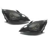 FARÓIS FORD FOCUS 98-01 FUNDO PRETO