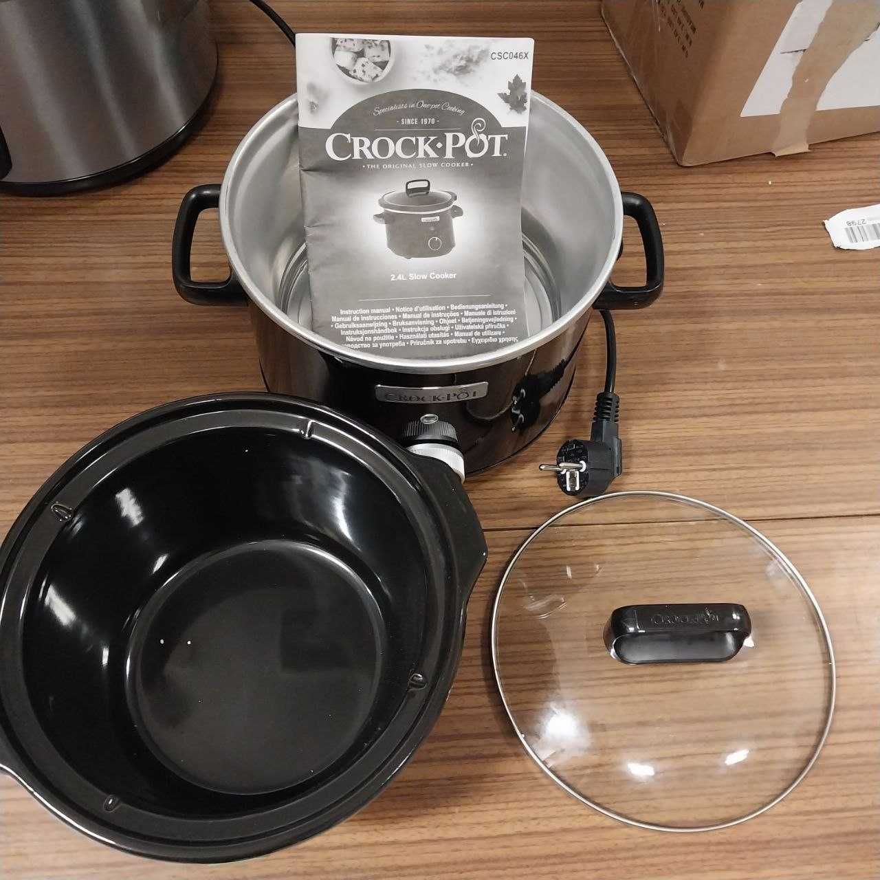 Wolnowar Crock-Pot CSC046X 2,4 l czarny 130 W