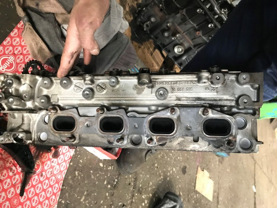 Mercedes B klasa W246 A klasa W176 CDI GŁOWICA cylindrów części