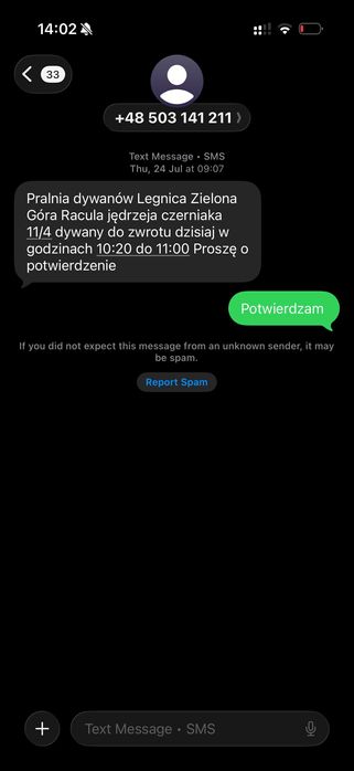 Zielony dywan 195x135 – po profesjonalnym czyszczeniu