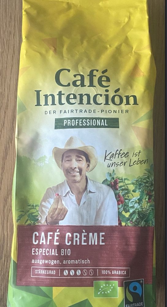 Kawa ziarnista Café Intención Café Crème Especial  1000 g.