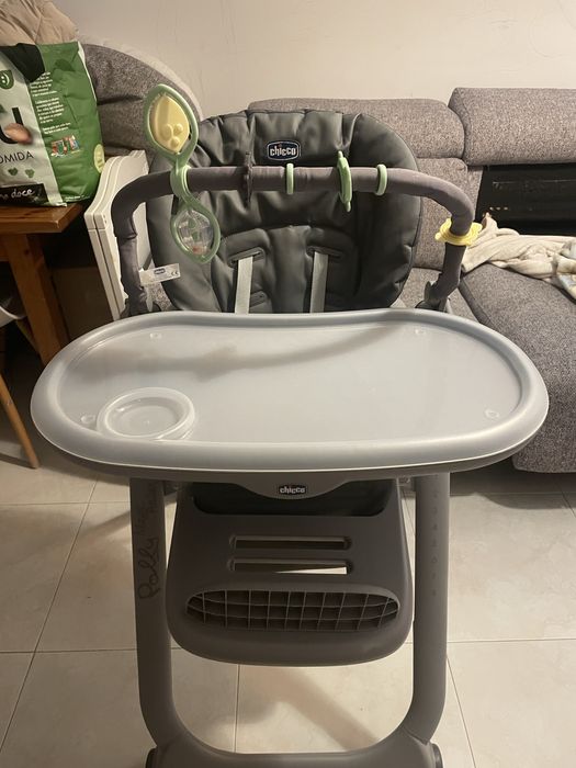 Cadeira alimentação chicco polly