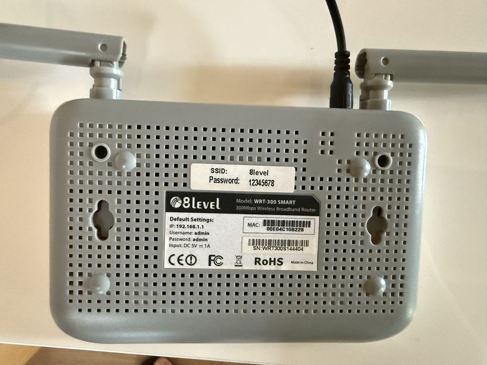 Router WiFi 8level