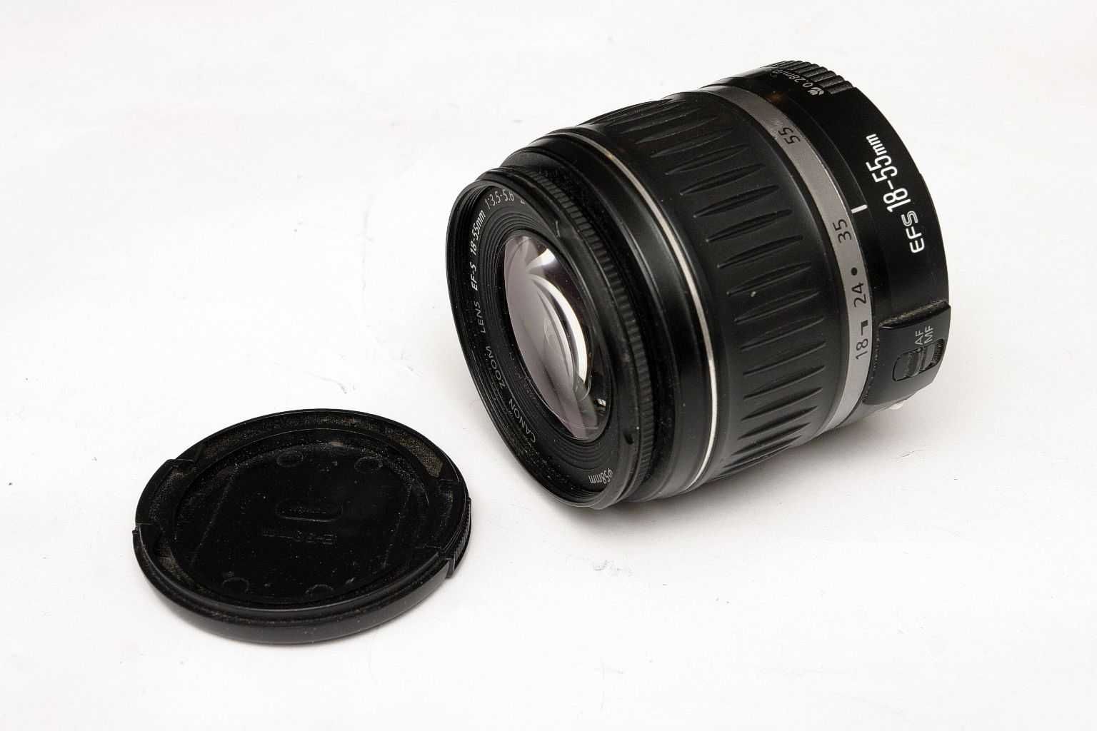 Obiektyw CANON EF-S 18-55mm 1 : 3,5-5,6 II uszkodzona taśma flex