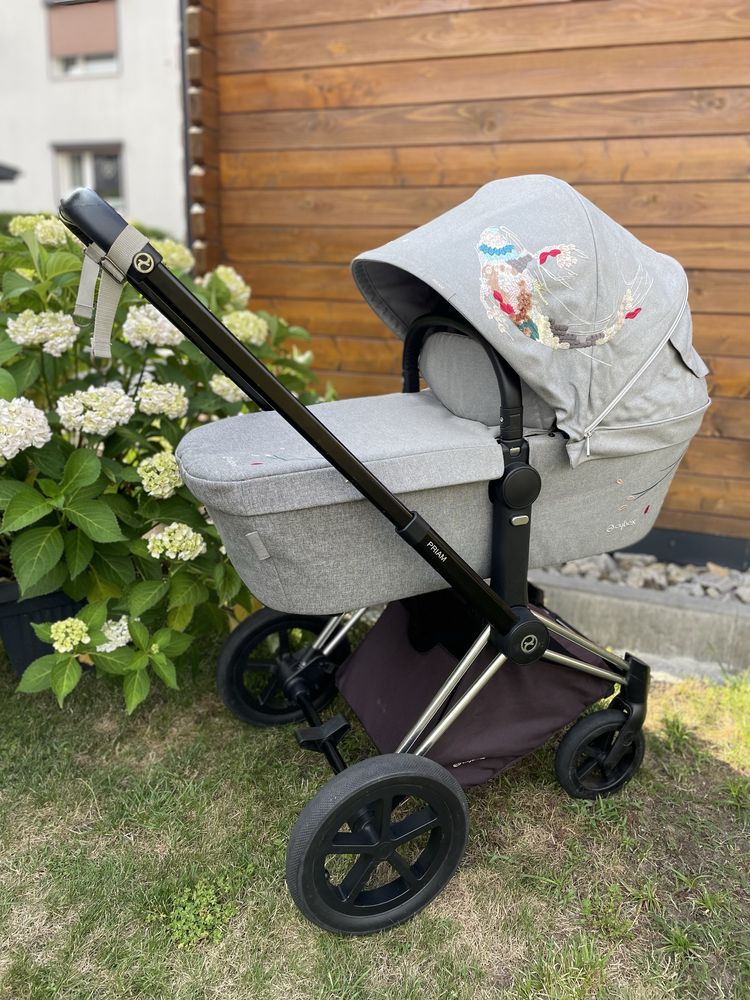 Cybex Priam Platinum Koi 2w1 spacerówka, gondola + dodatki