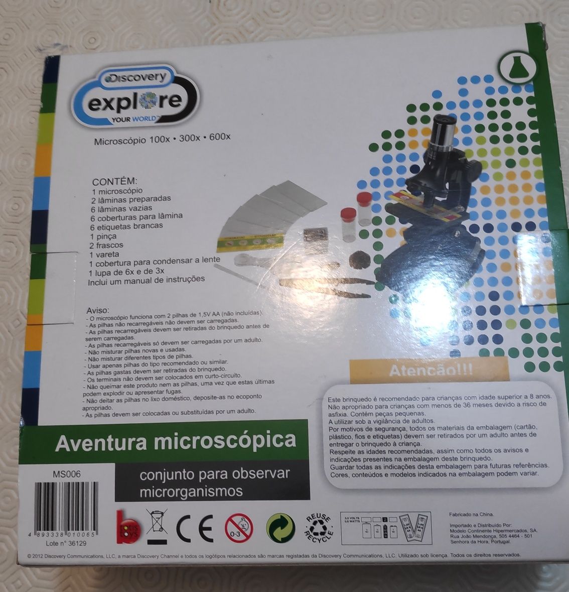 Aventura microscópica Discovery