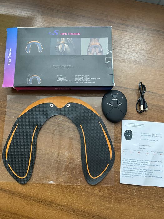 Міостимулятор EMS Hips Trainer тренажер для тренування м'язів сідниць