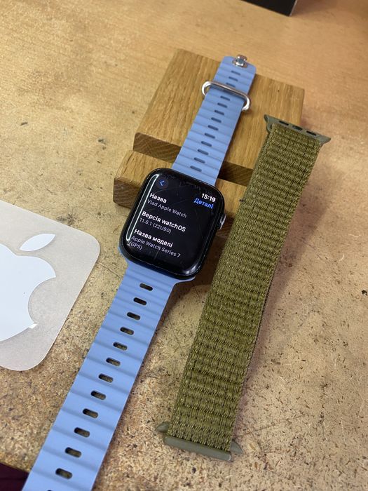 Продам apple watch 7 45 mm все в оригіналі
