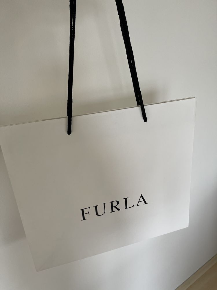 Furla torebka prezentowa papierowa duża 35/40