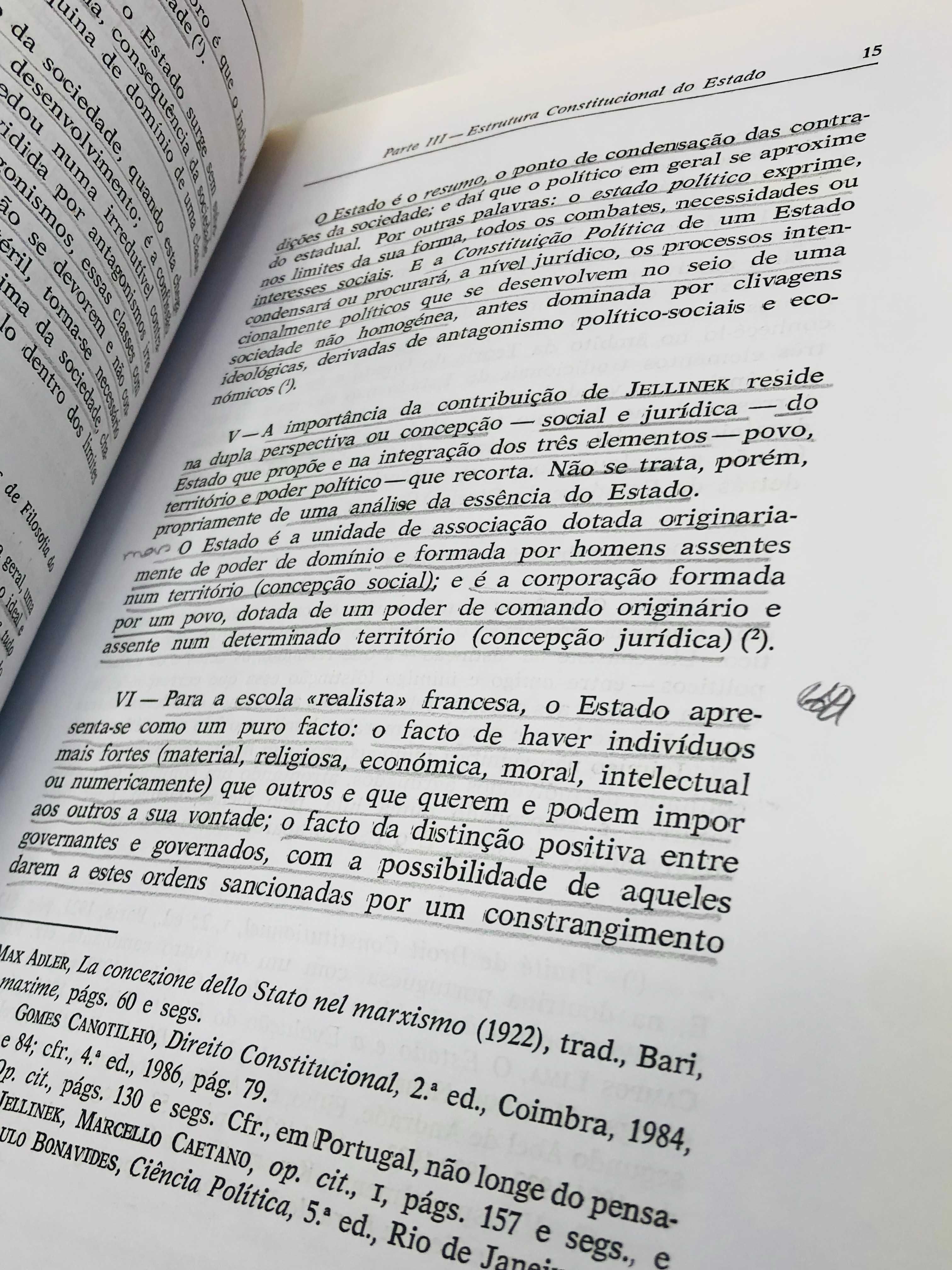 Manual de Direito Constitucional - Volume III - Jorge Miranda