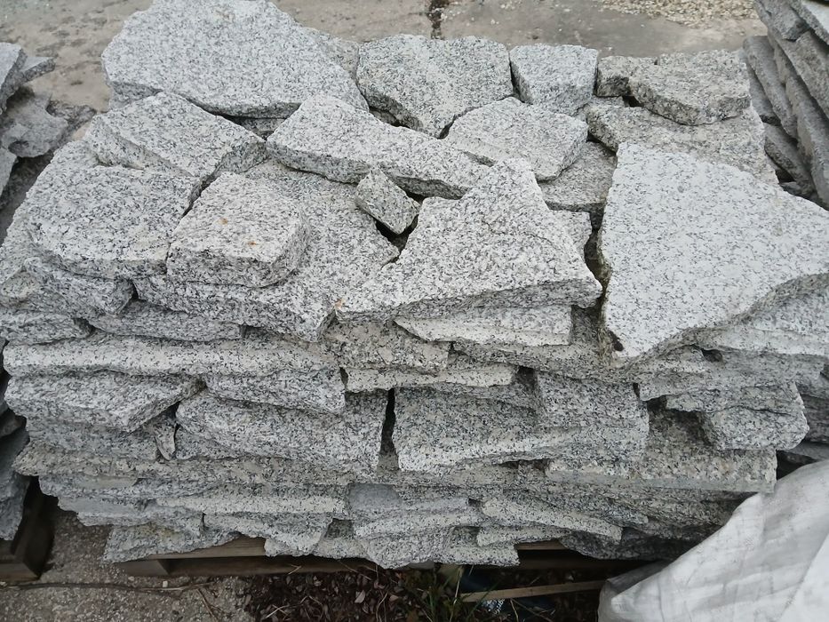 Łupek granitowy chodnik nieregularny, plastry
