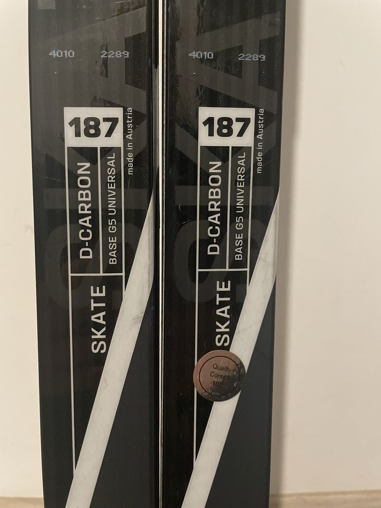 Prawie nowe narty biegowe lyzwy łyżwowego salomon RS10 187cm prolink