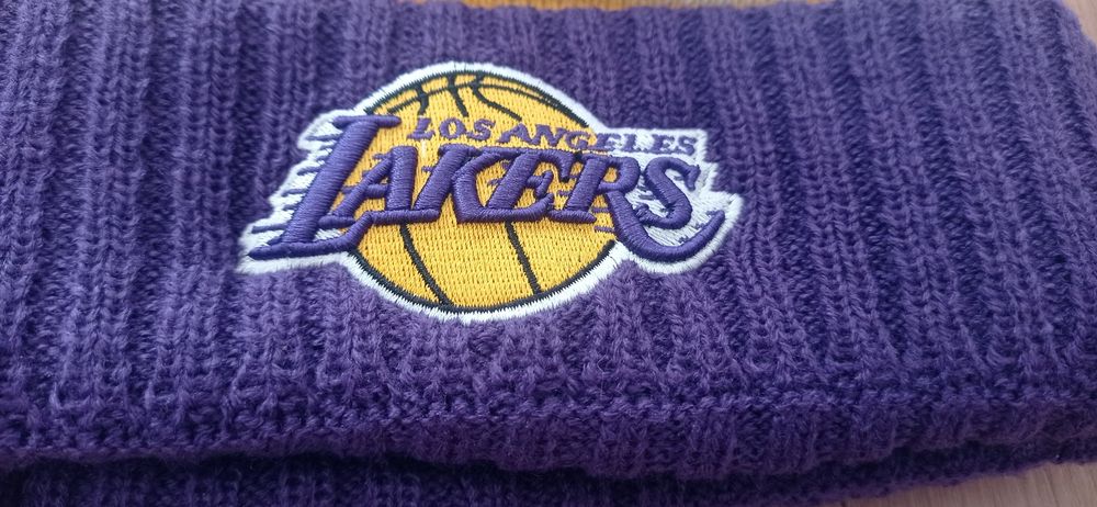 Czapka zimowa NBA Los Angeles Lakers New Era