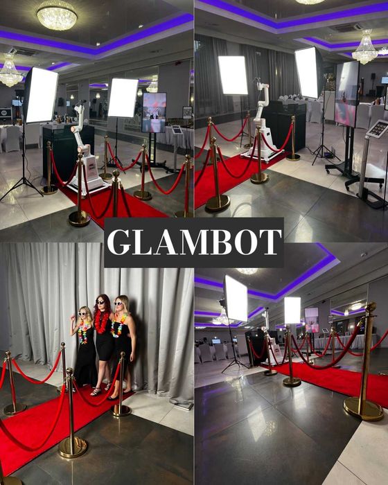 7 automatów fotolustro fotobudka led retro 360 overhead ai glambot