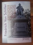 Znaczki pocztowe- Liberia - F. Schiller