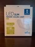 Slim LED - Kwadratowe Światło Sufitowe