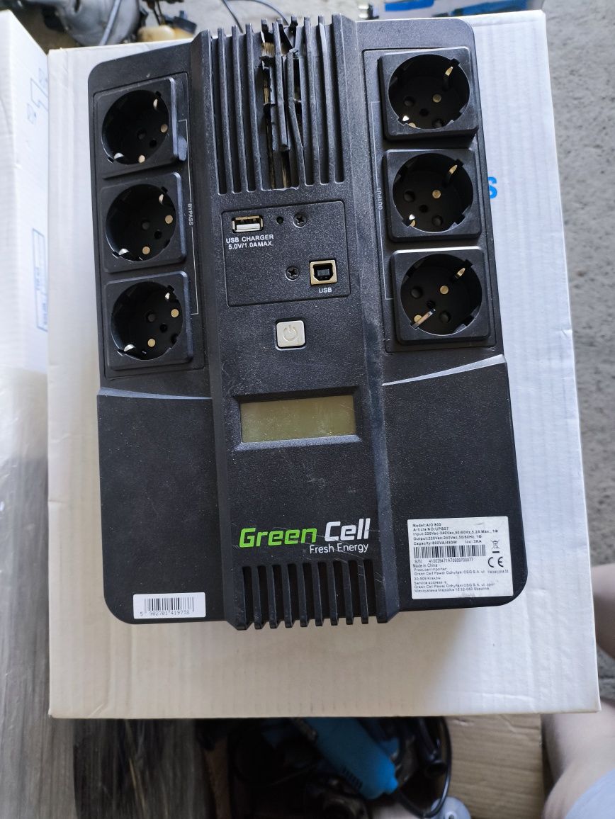 Упс green cell .