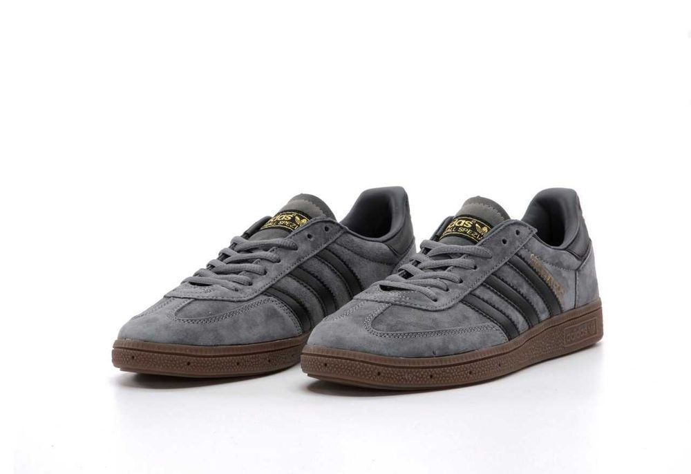 Унисекс черные замшевые кроссовки Adidas Spezial кросівки адидас спешл