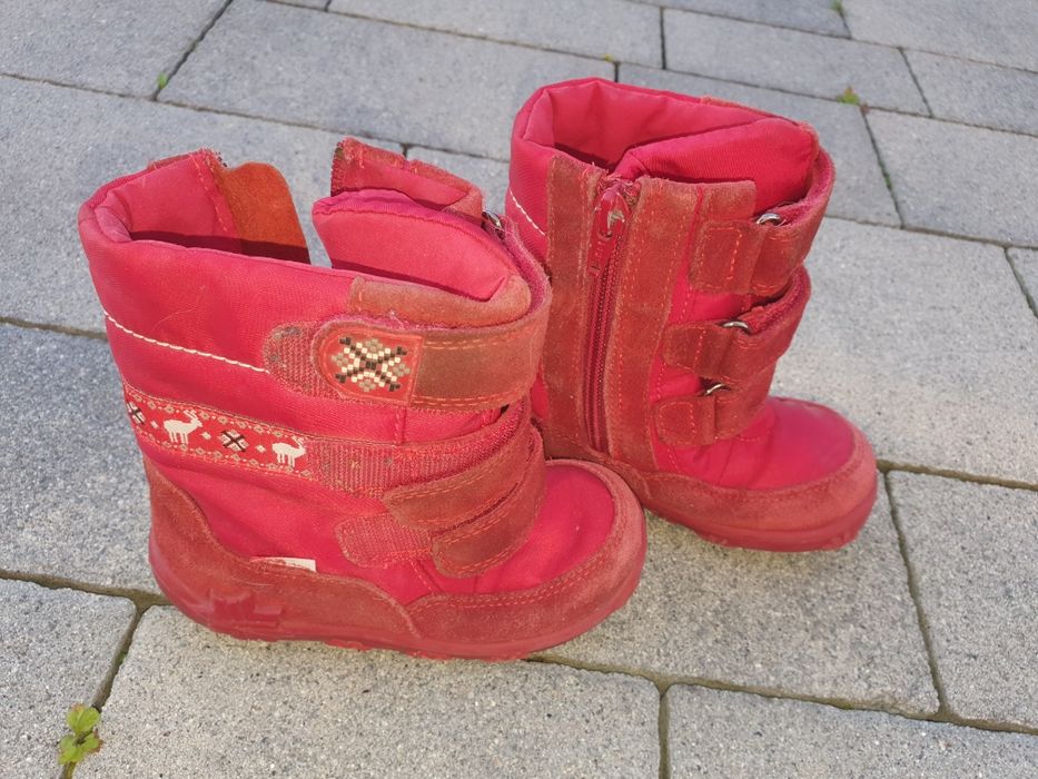 Buty zimowe kozaki elefanten 24