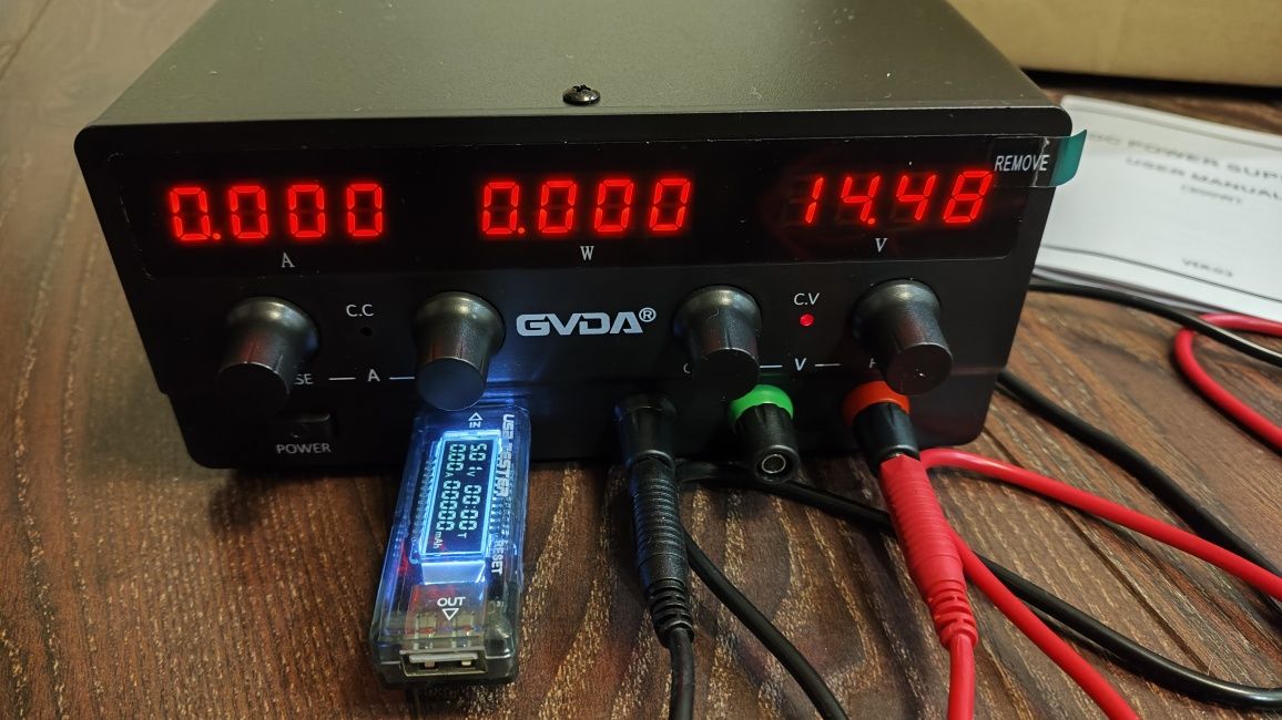 Лабораторний блок живлення зарядний пристрій 30V/10A GVDA SPS-H3010